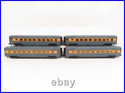 MTH 30-68260 Long Island 60' Streamlined Coach 4 Car Passenger Set LN