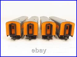 MTH 30-68260 Long Island 60' Streamlined Coach 4 Car Passenger Set LN