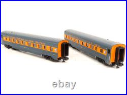 MTH 30-68261 Long Island 60' Streamlined Coach 2 Car Passenger Set LN