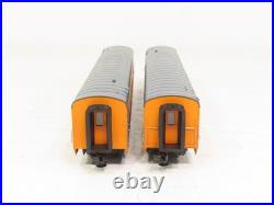 MTH 30-68261 Long Island 60' Streamlined Coach 2 Car Passenger Set LN