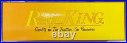 MTH 30-68282 RailKing Halloween 4-Car 60' Streamlined Passenger Set withLEDs -NEW