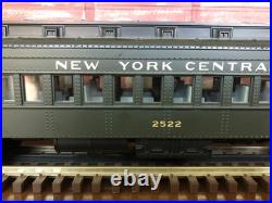 MTH 5 Car Madison Passenger Set, New York Central, Pullman Green, Detailed Inter