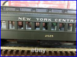 MTH 5 Car Madison Passenger Set, New York Central, Pullman Green, Detailed Inter