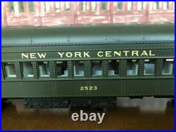 MTH 5 Car Madison Passenger Set, New York Central, Pullman Green, Detailed Inter