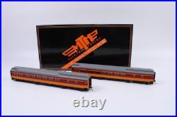 MTH 80-40012 HO Scale Milwaukee Road 2-Car Heavyweight Sleeper Passenger Set