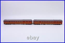 MTH 80-40012 HO Scale Milwaukee Road 2-Car Heavyweight Sleeper Passenger Set