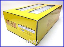 MTH Amtrak Amfleet 4-Car Coach Cafe Passenger Set O Gauge Model Train 1/48 RR