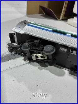MTH Cal Train Amfleet 4-Car Passenger Set 20-6521 Car # 304, 520, 523, 527