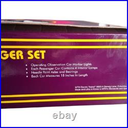 MTH Electric Trains MT-4020 Pullman Scale Madison 5 Car Passenger Set BOX