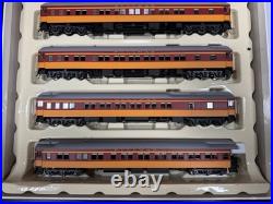 MTH HO 80-40010 Milwaukee Road Pullman heavyweight 5-car passenger set LNIB
