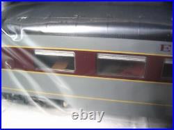 MTH HO ERIE LACKAWANNA PASSENGER (5 Car Set) PHOEBE SNOW. LEDs INTERIORS, NEW