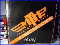 MTH HO ERIE LACKAWANNA PASSENGER (5 Car Set) PHOEBE SNOW. LEDs INTERIORS, NEW