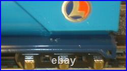 MTH LCT O-Gauge Blue Comet Tinplate Set 263E withPS3, 4 Passenger Cars, Box Car