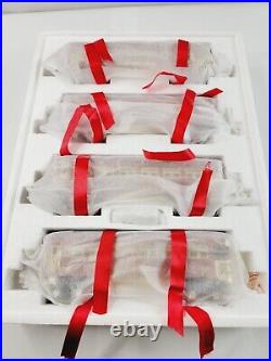 MTH MT-1025 O Gauge Tinplate Terra Cotta 600 Series 4-Car Passenger Set with Box