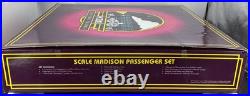 MTH MT-4019 Madison 5 Car Lighted New York Central Passenger Set L/N In Box