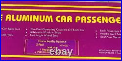 MTH MT-6506 Union Pacific Alum. 70' 5-Car Passenger Set O-Gauge New