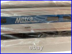 MTH Metra AMFLEET 4-Car Passenger Set 20-6520