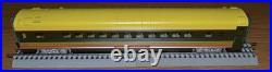 MTH O Gauge 70' 5 Car ABS Passenger Set Seaboard Ribbed No. 20-6515 Nice VIDEO