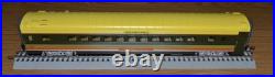 MTH O Gauge 70' 5 Car ABS Passenger Set Seaboard Ribbed No. 20-6515 Nice VIDEO