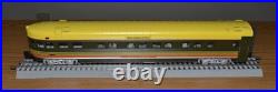 MTH O Gauge 70' 5 Car ABS Passenger Set Seaboard Ribbed No. 20-6515 Nice VIDEO