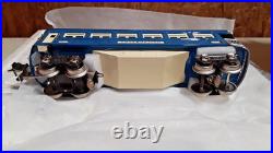 MTH O Gauge Tinplate Two Tone Blue 4 Car 2600 Series Passenger Set 10-8009 A224