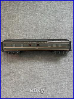 MTH O Gauge Western Pacific 2 Car Passenger Set 501 402 30-6911