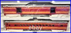 MTH O Scale 70' ABS Passenger Set Smooth 5 Car Milwaukee Road 20-6552