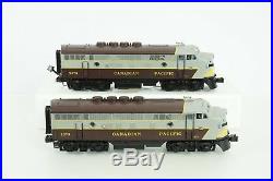 MTH O Scale Canadian Pacific F3 Diesel Set with 4 Passenger Cars DAP 20-80001