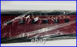 MTH O Scale Lehigh Valley 2 Car Streamlined Sleeper/Diner Passenger Set 20-6627