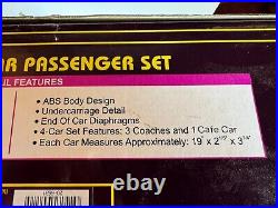 MTH O Train 20-6531 AMTRAK Northwest Corridor Amfleet 4-Car Passenger Set