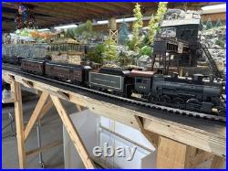 MTH PRR 2-8-0 RTR Set Conventional, LEDs, LED Passenger Cars(2) Withfigures