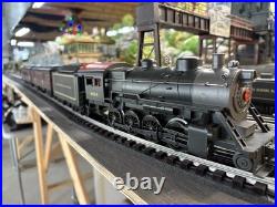 MTH PRR 2-8-0 RTR Set Conventional, LEDs, LED Passenger Cars(2) Withfigures