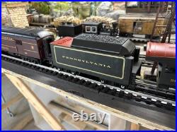 MTH PRR 2-8-0 RTR Set Conventional, LEDs, LED Passenger Cars(2) Withfigures