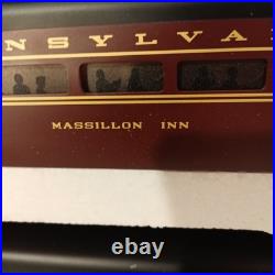 MTH Pennsylvania Railroad Passenger Cars O Gauge 70' Scale Aluminum 5 Car Set