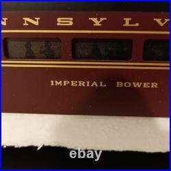 MTH Pennsylvania Railroad Passenger Cars O Gauge 70' Scale Aluminum 5 Car Set