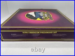 MTH Premier 20-4017 Santa Fe 18 Madison 5-Car Passenger Set Used O Gauge ATSF MTH Premier 20-4017 Santa Fe 18 Madison 5-Car Passenger Set Used O Gauge ATSF
