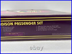 MTH Premier 20-4017 Santa Fe 18 Madison 5-Car Passenger Set Used O Gauge ATSF MTH Premier 20-4017 Santa Fe 18 Madison 5-Car Passenger Set Used O Gauge ATSF