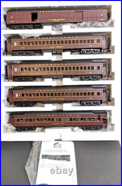 MTH Premier 20-4023 5-Car 0 Pennsylvania Broadway Limited Madison Passenger Set
