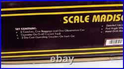 MTH Premier 20-4023 5-Car 0 Pennsylvania Broadway Limited Madison Passenger Set