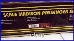 MTH Premier 20-4023 5-Car 0 Pennsylvania Broadway Limited Madison Passenger Set