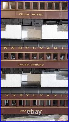 MTH Premier 20-4023 5-Car 0 Pennsylvania Broadway Limited Madison Passenger Set