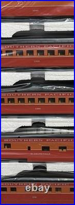 MTH Premier 20-65042 SOUTHERN PACIFIC 70' 5-Car Passenger Set Smooth O-Scale
