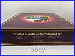 MTH Premier 20-6511 B&O Cincinnatian 70' Aluminum 5 Car Passenger Set Used O