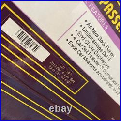 MTH Premier 20-6521 Cal Train Amfleet 4-Car Passenger Set New O