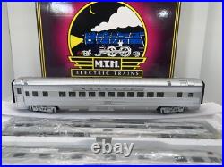 MTH Premier 20-6543 Santa Fe Streamlined 70' 5 Car Passenger Set Used O Damaged MTH Premier 20-6543 Santa Fe Streamlined 70' 5 Car Passenger Set Used O Damaged