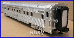 MTH Premier 20-6545 Cal Zephyr 70' Streamlined Passenger Car Set O-Gauge NOS