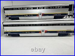 MTH Premier 20-6575 Amtrak California Superliner 4Car Passenger Set Used O NoBox