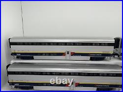 MTH Premier 20-6575 Amtrak California Superliner 4Car Passenger Set Used O NoBox