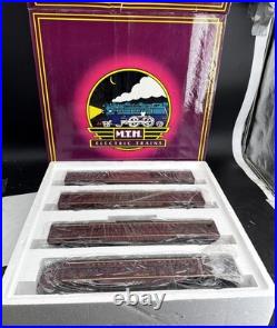 MTH Premier Norfolk & Western Powhatan Arrow 4-Car Alum Passenger set MT-6014