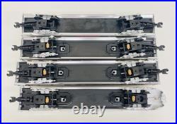 MTH Premier Santa Fe Striped 60' Aluminum 4 Car Passenger Set 20-6021 LN